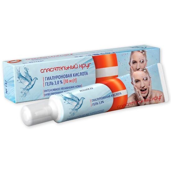 Hialuronskābes gels 3%, 40g